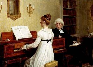 The-piano-lesson for July Blog